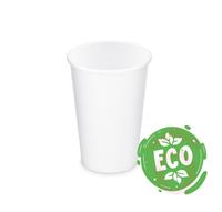 Pohár papír 80mm fehér 3,3dl 50db (PAP/PE) 76233