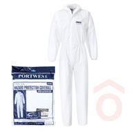 Overál biztex pp/pe 63g fehér xxl st40