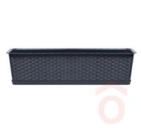 Balkonláda alátéttel Ratolla 78cm antracit Prosp.