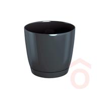 Virágcserép Coubi 15,5cm grafit