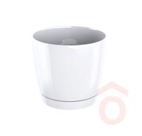 Virágcserép Coubi 15,5cm fehér