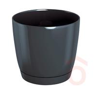 Virágcserép Coubi 24cm grafit Prosp.