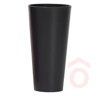 Virágcserép Tubus Slim 2in1 40cm antracit