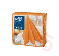 TORK 478851 szalvéta prémium 39x39cm 1/4 50db narancs LinSty