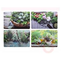 Tányéralátét műanyag 43,5x28,5cm fűszer CY2702090