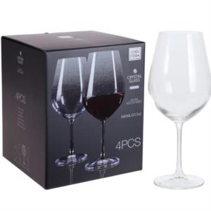 Üvegpohár boros 690ml Crystalline 4db SR4000030 kpn