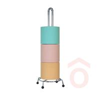 Wc papírtartó álló ezüst WASHY PROOF