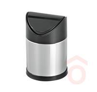 Szemetes billenős 12L króm 44x24cm hun453