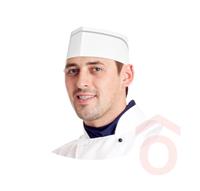 Szakácssapka papír alacsony 25db fehér (PAP) 68211