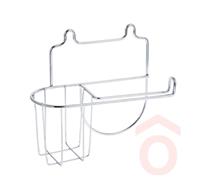 Wc papír tartó fali krómozott slim 90408