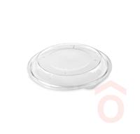 Salátás tál 1000ml aljhoz tető 23x2,2cm 50db PET V.T. 74380