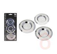 Lefolyószűrő króm 3db különböző méret CY5000330