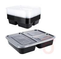 Tároló doboz 3 részes műanyag tetővel 10db CY4654860