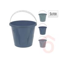 Vödör műanyag  5l színes műanyag füles Y54230760