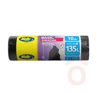 Szemeteszsák 70x110cm 15my 135l 10db Kelly B 00898