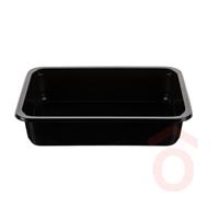 Menütál 1100ml 50db fekete P.P 1r. mikr./fóliáz. 78401