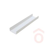 Papírtálca 260x70x2x2mm 100db büfés fehér lebomló BIO