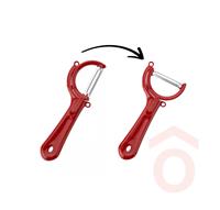 Zöldséghámozó fordítható pengével L-00220