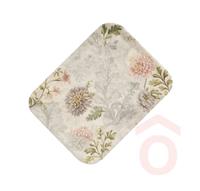 Tálca melamin 38x28cm virágos SJ6