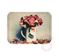 Tálca melamin 33x24cm virág vázában SJ3