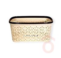 Ruháskosár műanyag 55x36x27cm 38l vegyes szín ER204 E-572