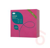 Duni szalvéta prémium 40x40cm 60db fuchsia Dunisoft 201153