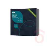 Duni szalvéta prémium 40x40cm 60db fekete Dunisoft 200899