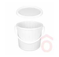 Vödör műanyag 20l savanyúságos+tető műanyag füles ip