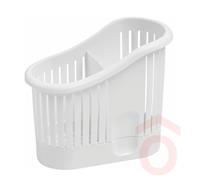 Evőeszköz szárító műanyag fehér 176026 cu39 Curver