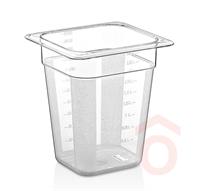 Polipropilén Gn 1/6-200 átlátszó 80170492