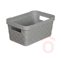 Kosár műanyag 18x27x14cm 4,5l Diamond 920