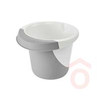 Keverőtál Carlotta 1,5l 18x14cm szürke 1017413000000