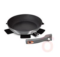 Serpenyő 24x4,8cm 1,7l alu leveh.nyél Moonlight BH/6081