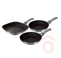 Serpenyő szett 20-24-28cm 1-1,7-2,1l alu Moonlight BH/6018F