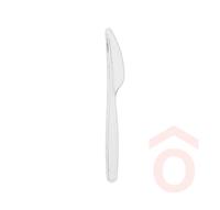 Kés műanyag többször használható 50db 18cm víztiszta 16339