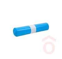 Szemeteszsák Gl 70x85cm 30my 90l 20db kék