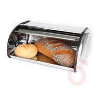 Kenyértartó rozsdamentes 36x23x14cm