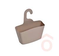 Fürdőszobai tároló akasztós bézs