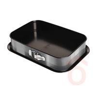 Tortaforma szögl.csatos 39x27x7,5cm Moonlight BH/6741