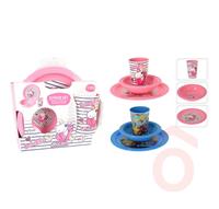 Étkészlet műanyag 3 részes gyerek mintás 049000230