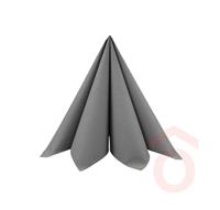 Duni szalvéta prémium 48x48cm 36db gszürke Dunilin 186783