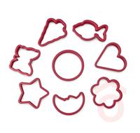 Sütemény szaggató műanyag 8db smart dobozba 3034-103-1