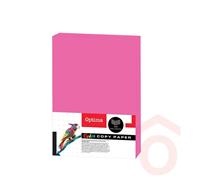 Fénymásolópapír A/4 500lap Optima neon rózsaszín 01.08337