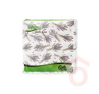 Szalvéta papír 34x34cm 1/4 1r.  45db levendula Softimo