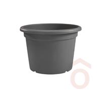 Virágcserép műanyag 60cm antracit Mithos