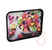 Tálca műanyag Gastro 45x35cm dekor 61483