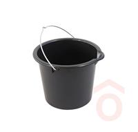 Malteros vödör műanyag 20l fekete 60952