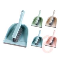 Szemeteslapát műanyag + kefe gumi éllel 33x22cm 976301130