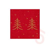 Duni szalvéta prémium 40x40cm 250db 3r. ShimmerTrees 211618