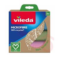 Vileda törlőkendő mikroszálas 30x30cm 3db 100%recycled
